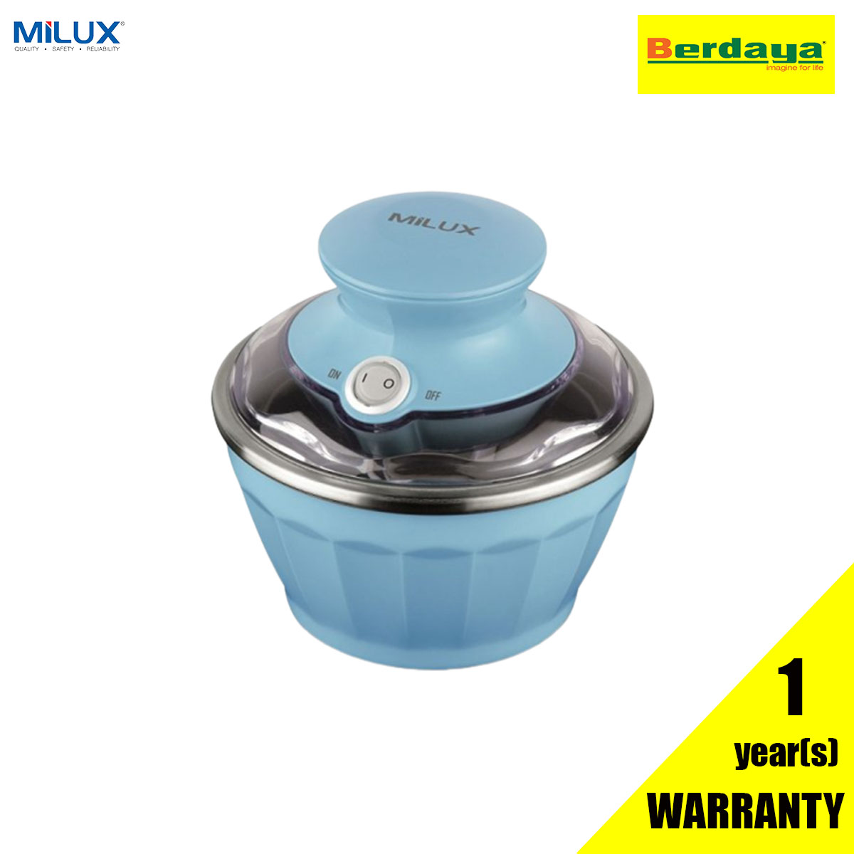 MILUX MIM 2130 ICE CREAM MAKER Berdaya